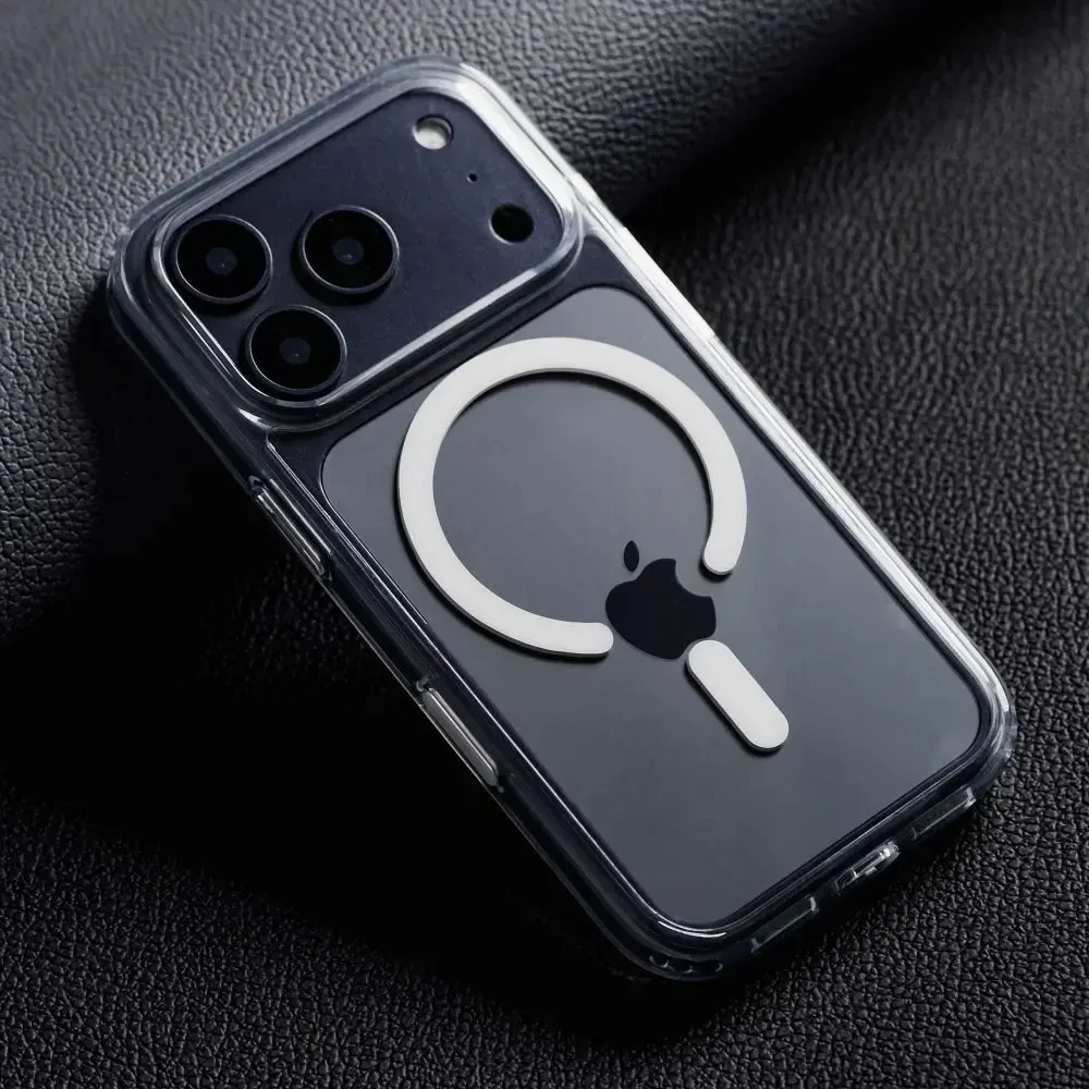 Dėklas „Samsung S26 ULTRA Forcell F-Protect Clear Hybrid Premium“ dėklai yra patogūs ir skaidrūs, „MagSafe 0INT“.