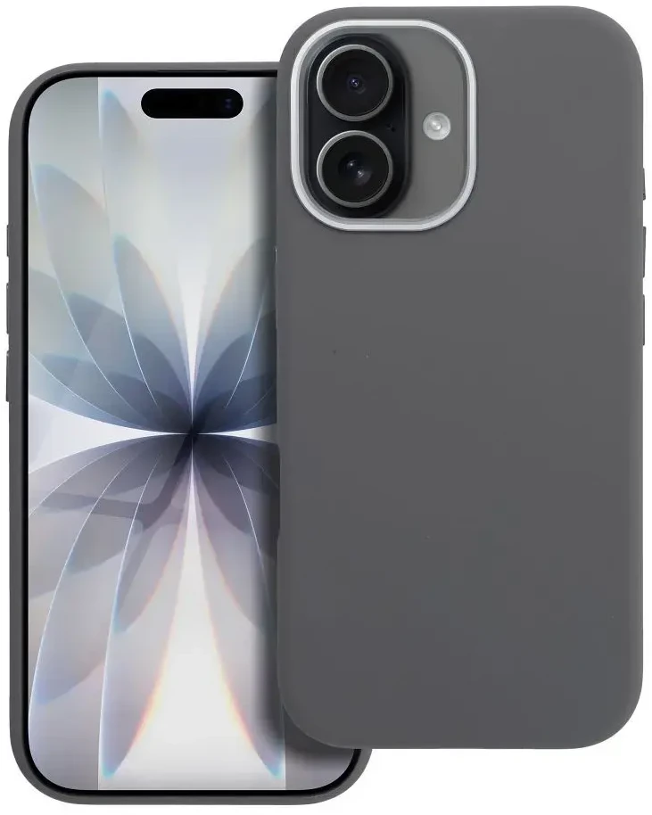 „iPhone 17 Forcell F-Protect Frame Premium“ dėklas, suderinamas su „Magsafe“ pilka spalva