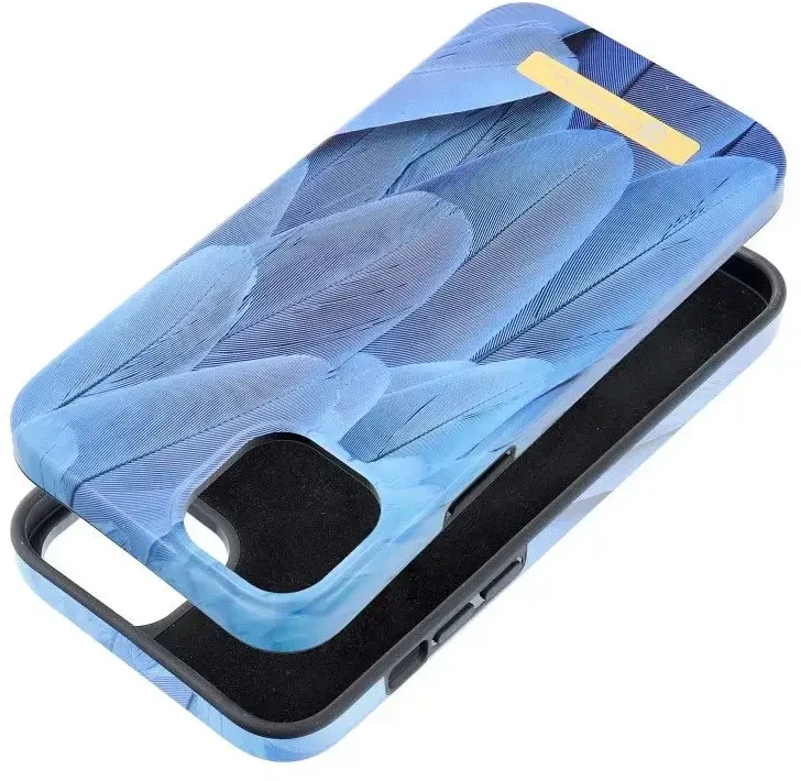 „iPhone 14 PLUS“ dėklas „Forcell F-Protect Mirage“, suderinamas su „Magsafe“ mėlynas bird