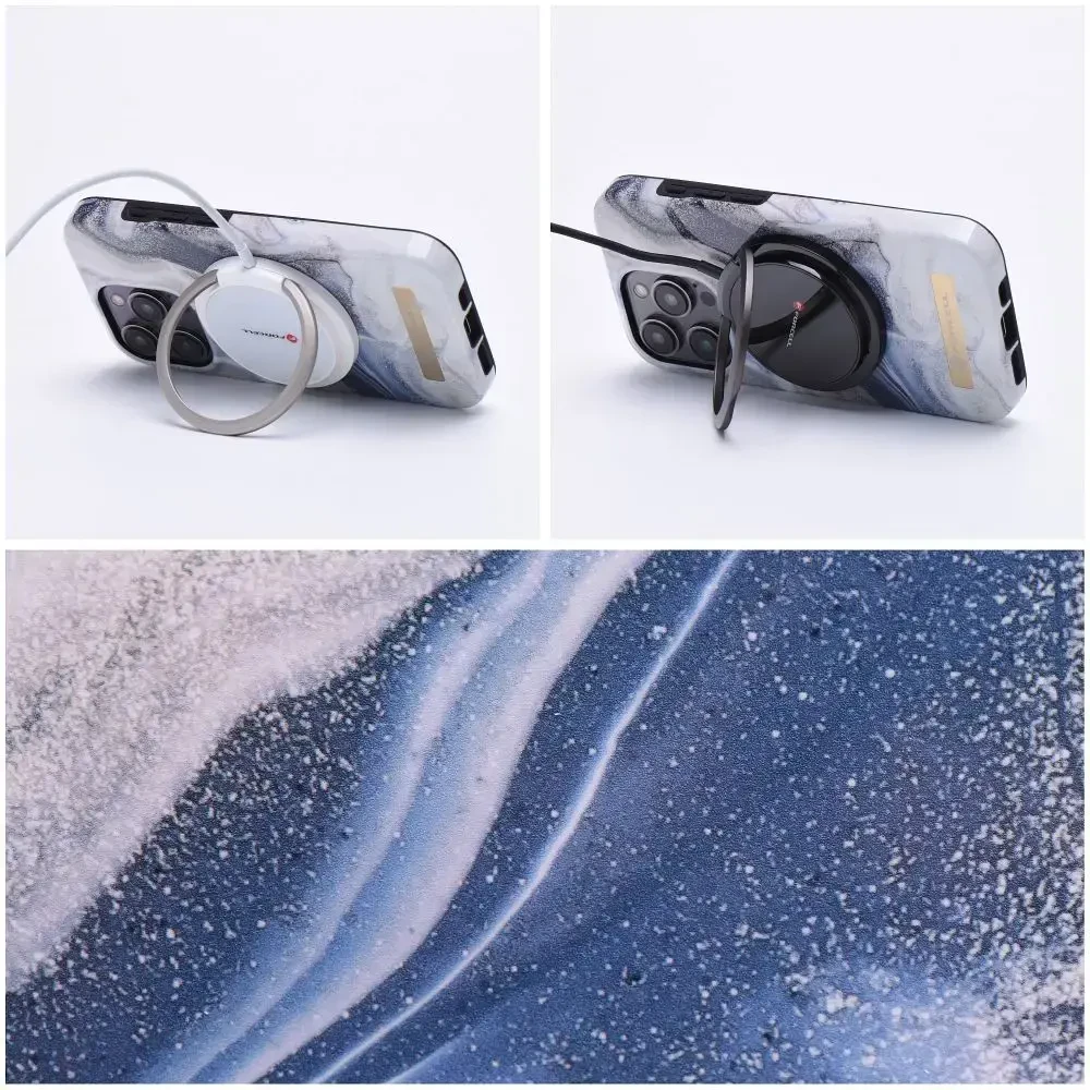 „iPhone 15 PLUS“ dėklas „Forcell F-Protect Mirage“, suderinamas su „Magsafe Magic Sand“