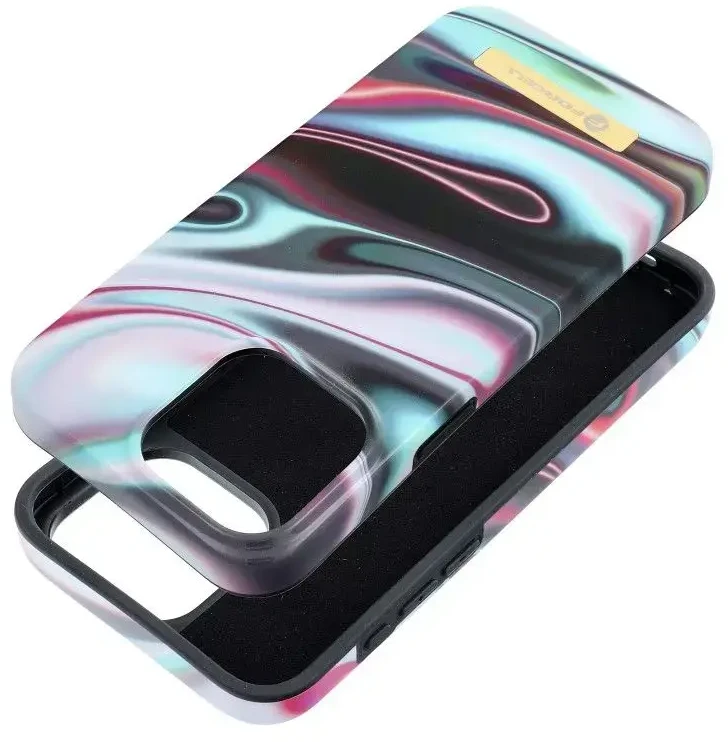 „iPhone 15 PRO MAX“ dėklas „Forcell F-Protect Mirage“, suderinamas su „Magsafe Glow“