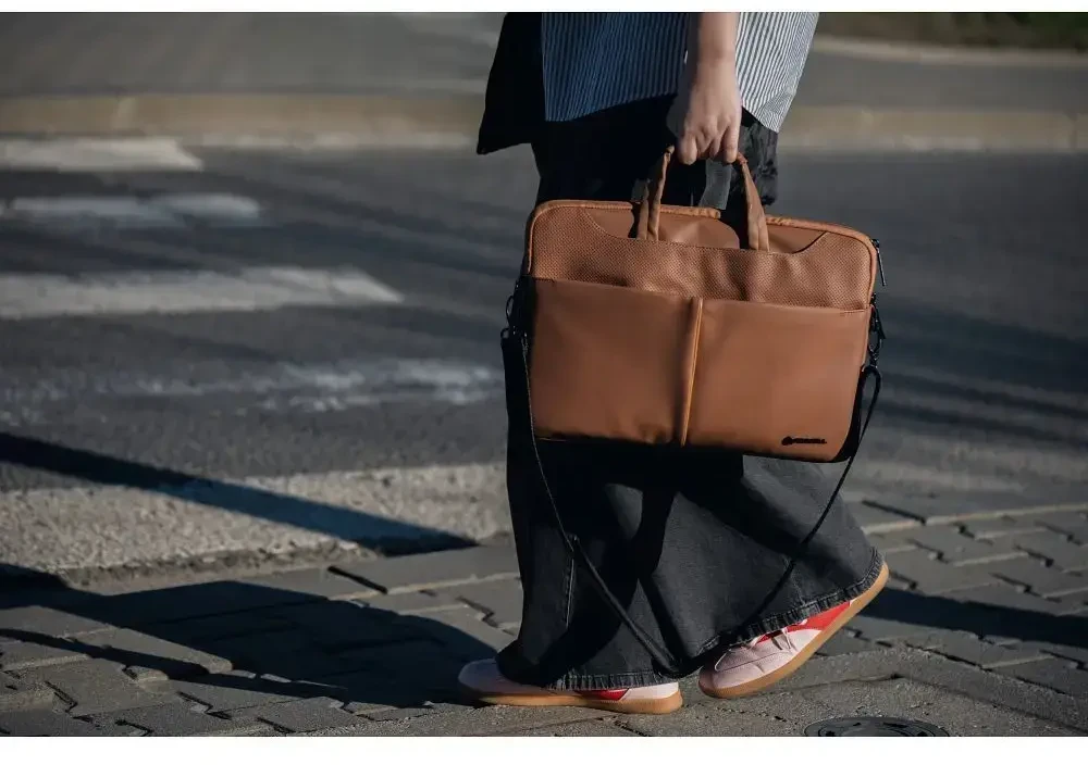 FORCELL F-PROTECT URBAN STYLE Bag for Nešiojamas kompiuteris 15,6" ruda