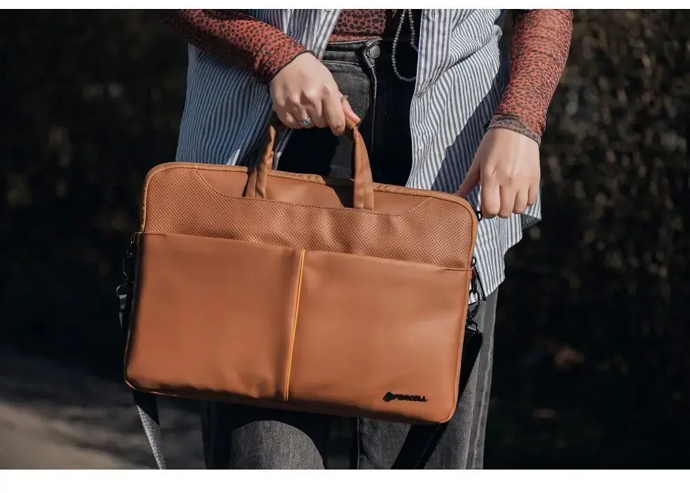 FORCELL F-PROTECT URBAN STYLE Bag for Nešiojamas kompiuteris 15,6" ruda