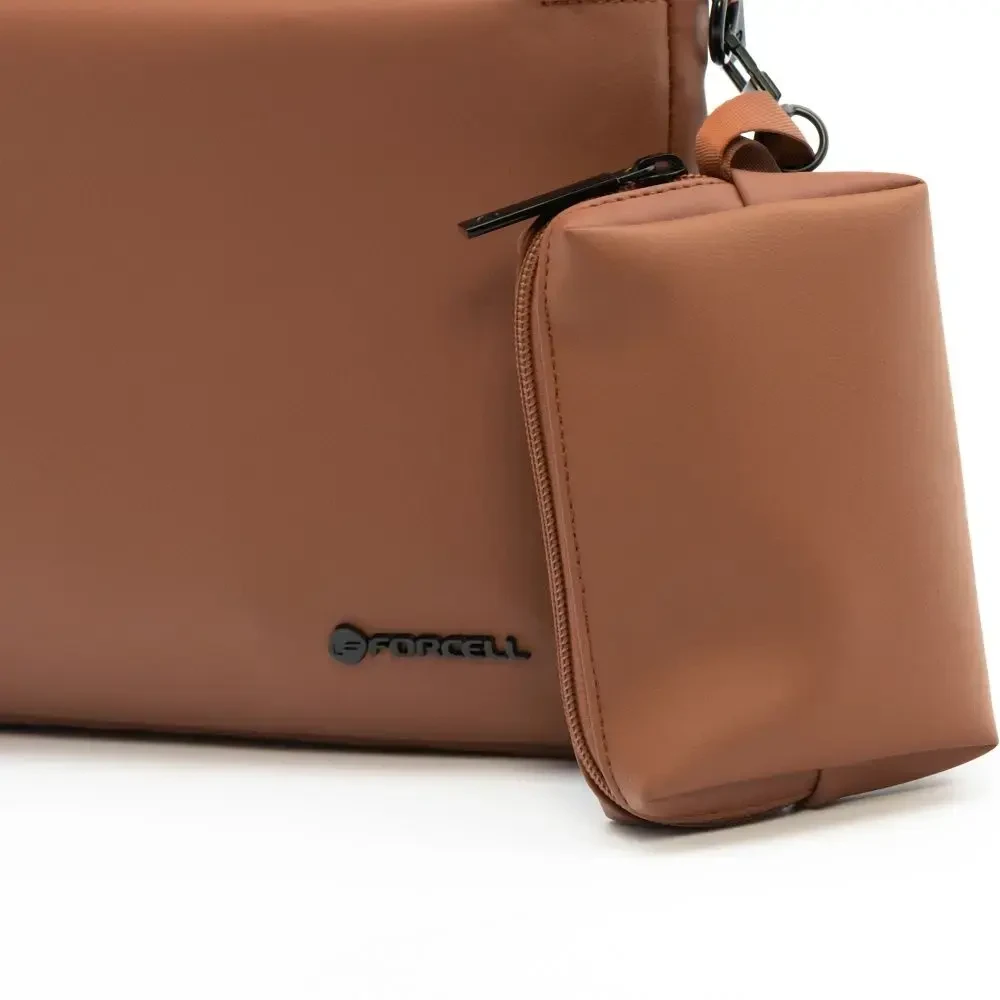 FORCELL F-PROTECT URBAN STYLE Bag for Nešiojamas kompiuteris 15,6" ruda