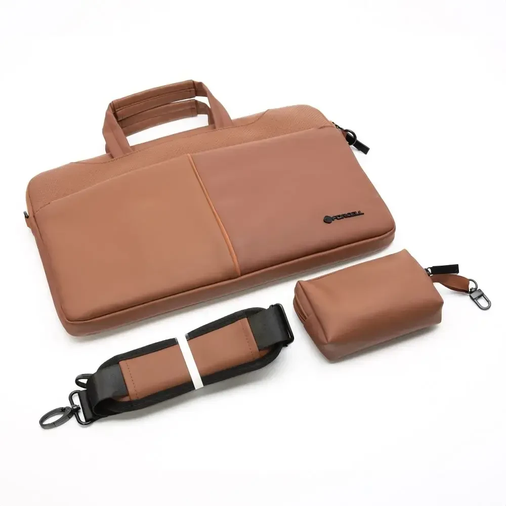FORCELL F-PROTECT URBAN STYLE Bag for Nešiojamas kompiuteris 15,6" ruda