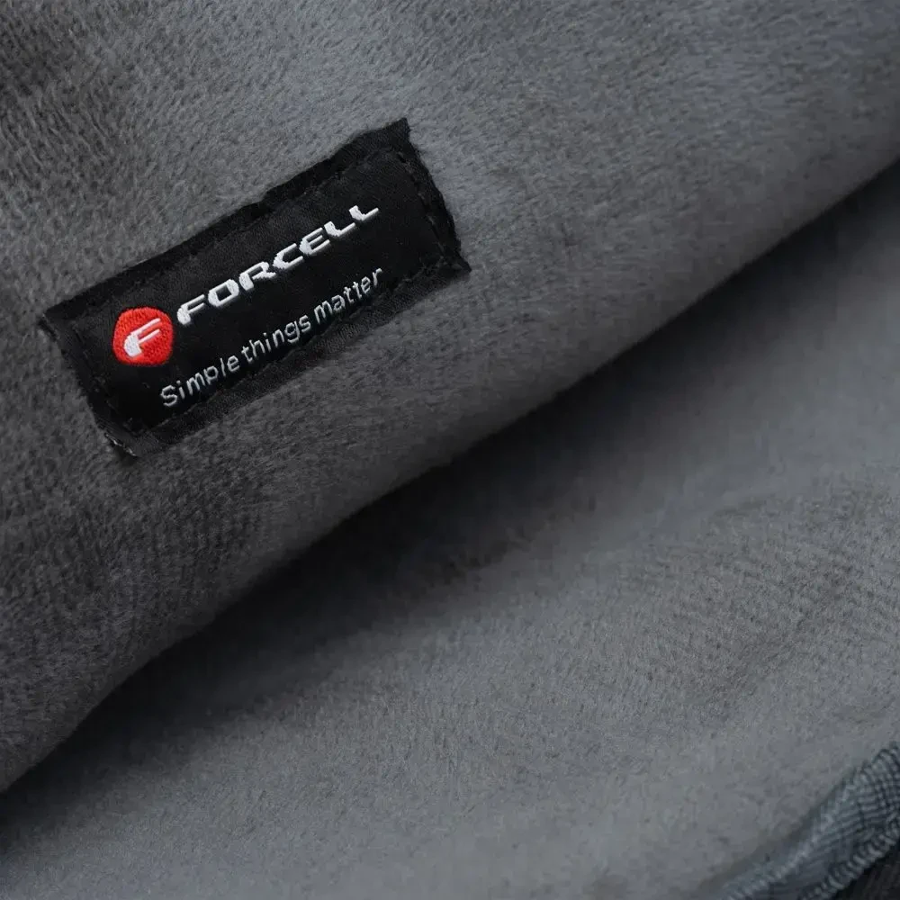 FORCELL F-PROTECT URBAN STYLE Bag for Nešiojamas kompiuteris 15,6" juodas
