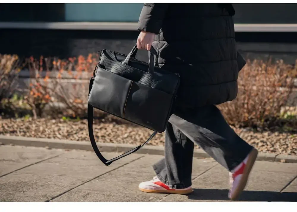 FORCELL F-PROTECT URBAN STYLE Bag for Nešiojamas kompiuteris 15,6" juodas
