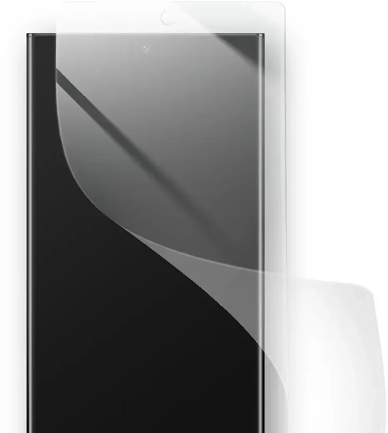 Hibridinis stiklas su „iPhone 16 Forcell Flexible Nano Glass“