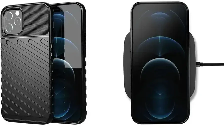 Dėklas Oem Case for iPhone 15 PRO MAX Thunder juodas