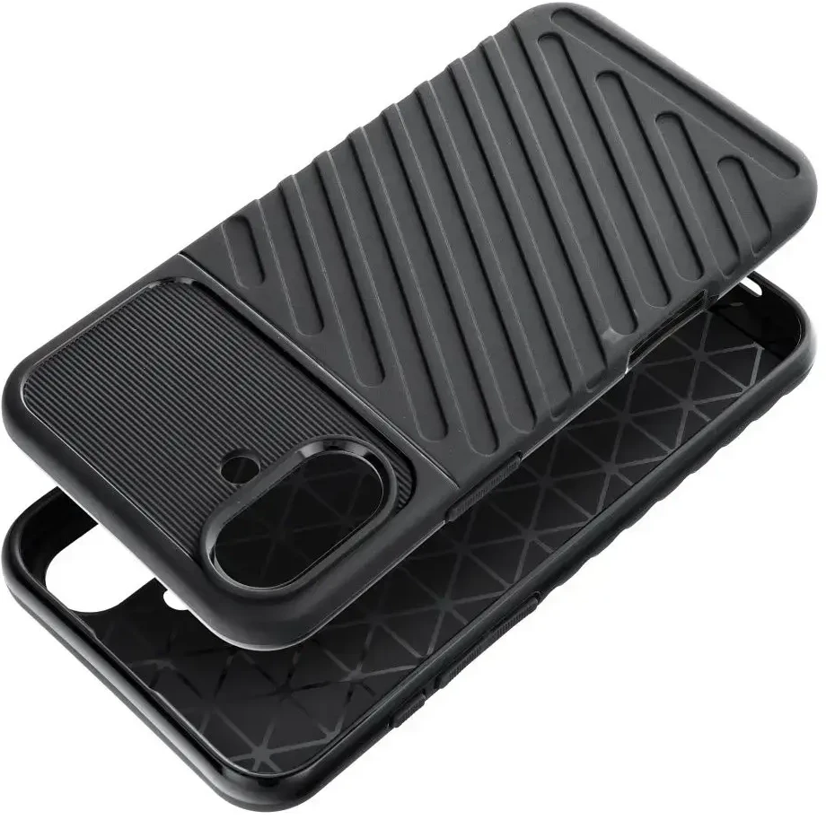Dėklas Oem Case for iPhone 16 PLUS Thunder juodas