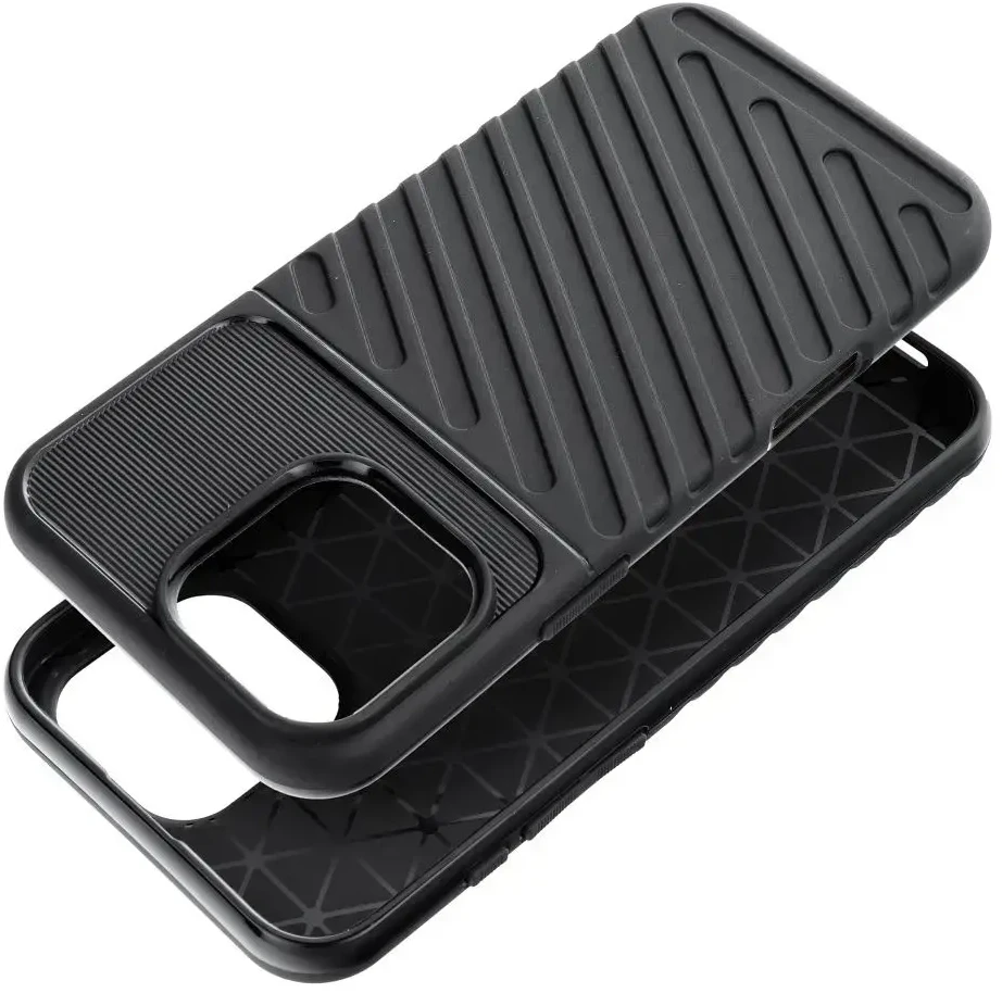 Dėklas Forcell Oem Case for iPhone 16 PRO MAX Thunder juodas