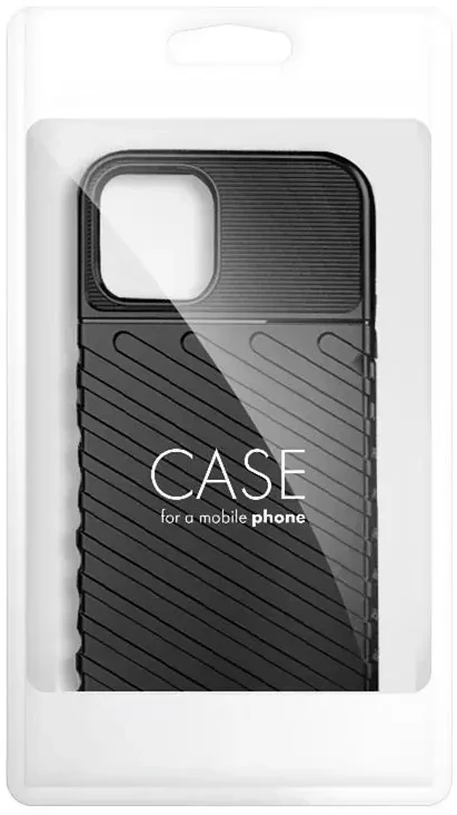 Dėklas Forcell Oem Case for iPhone 16 PRO MAX Thunder juodas