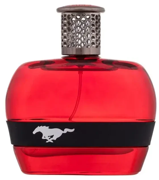 Ford Mustang Mustang Raudona EDT tualetinis vanduo vyrams, 100 ml
