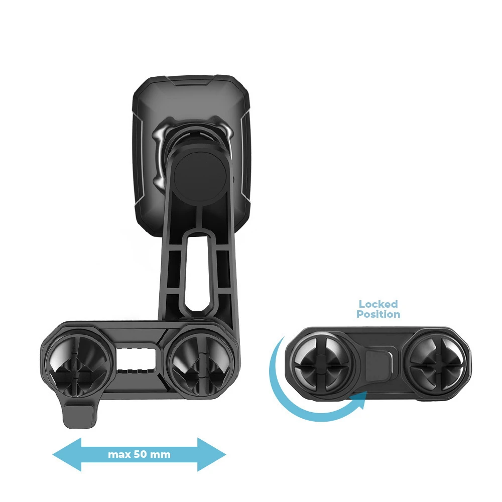 Forever automobilinis laikiklis oro grotelėms MH-250 Multipoint magnetinis juodos spalvos