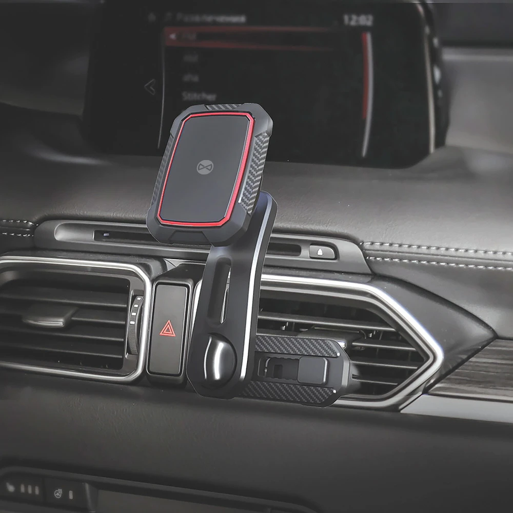 Forever automobilinis laikiklis oro grotelėms MH-250 Multipoint magnetinis juodos spalvos