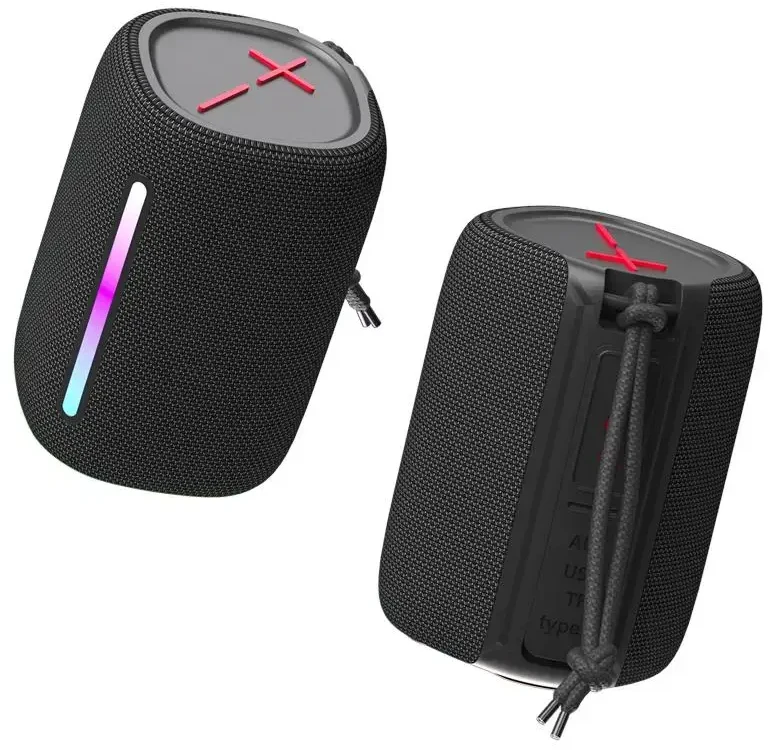 TelForceone Forever Bluetooth garsiakalbis BS-10 LED juodas