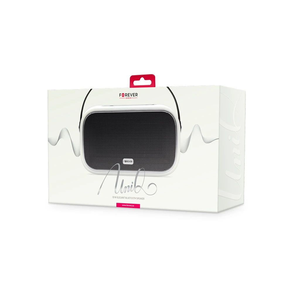 Forever Bluetooth garsiakalbis UNIQ BS-660 baltas