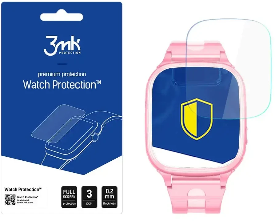 3Mk apsauga 3mk laikrodžio apsauga ARC Išmanusis laikrodis Ekrano apsauga Forever GPS WIFI Kids Watch Me 2 KW-310