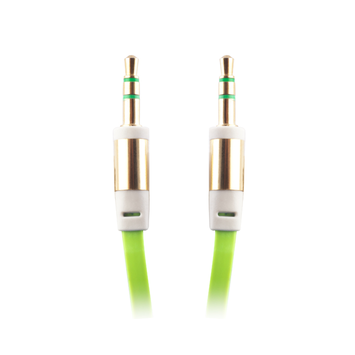 Forever TelForceone Garso kabelio lizdas 3,5 mm - lizdas 3,5 mm 1,0 m žalias masinis