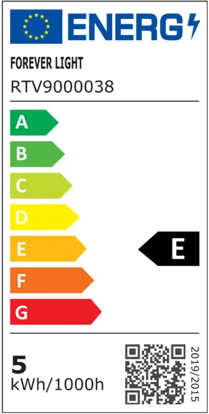 „Telforceone Forever Light“ LED lemputė E14 G45 4,8 W 630 lm 4000 K, E klasė