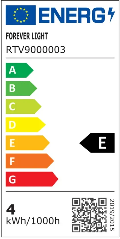„Telforceone Forever Light“ LED lemputė E27 A55 4W 480lm 6000K E klasė