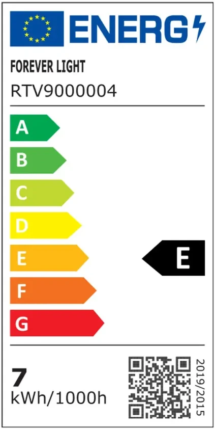 „Telforceone Forever Light“ LED lemputė E27 A60 7W 806lm 3000K E klasė