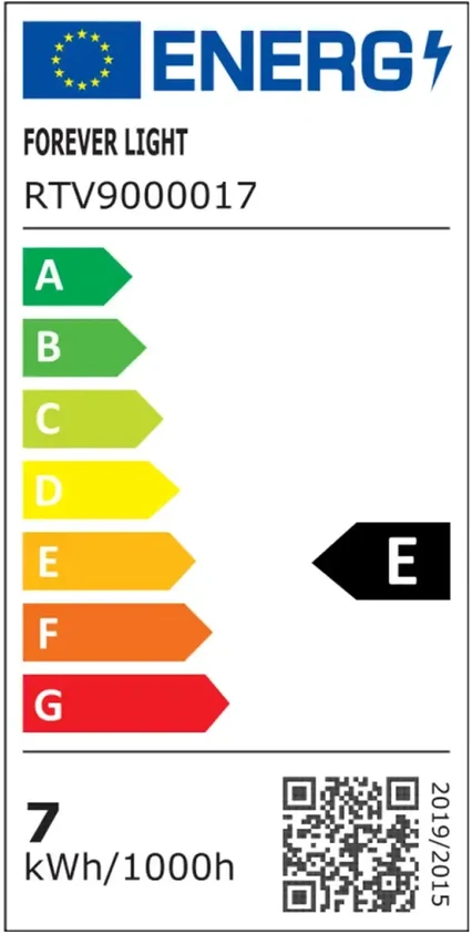 „Telforceone Forever Light“ LED lemputė E27 C37 7,2 W 840 lm 4000 K, E klasė