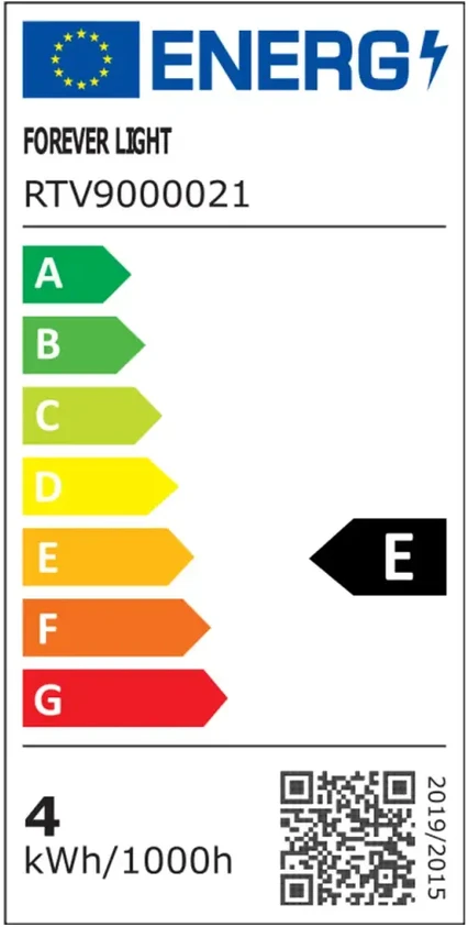 „Telforceone Forever Light“ LED lemputė E27 G45 4,2 W 480 lm 6000 K, E klasė