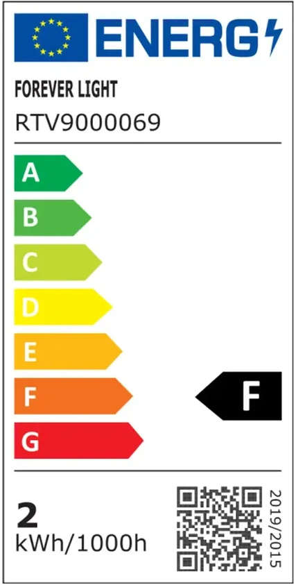 „Telforceone Forever Light“ LED lemputė G4 MR11 38° 2,2 W 195 lm 6000 K 12 V, stiklo klasė F