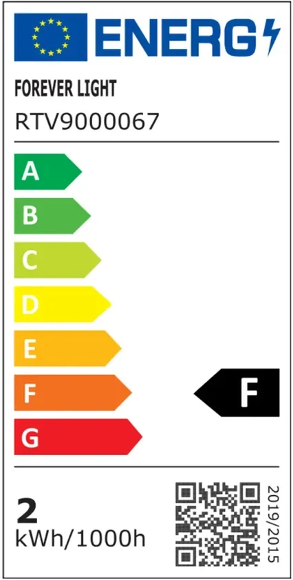 „Telforceone Forever Light“ LED lemputė G4 MR11 38° 2,2 W 195 lm 3000 K 12 V, F klasės stiklas