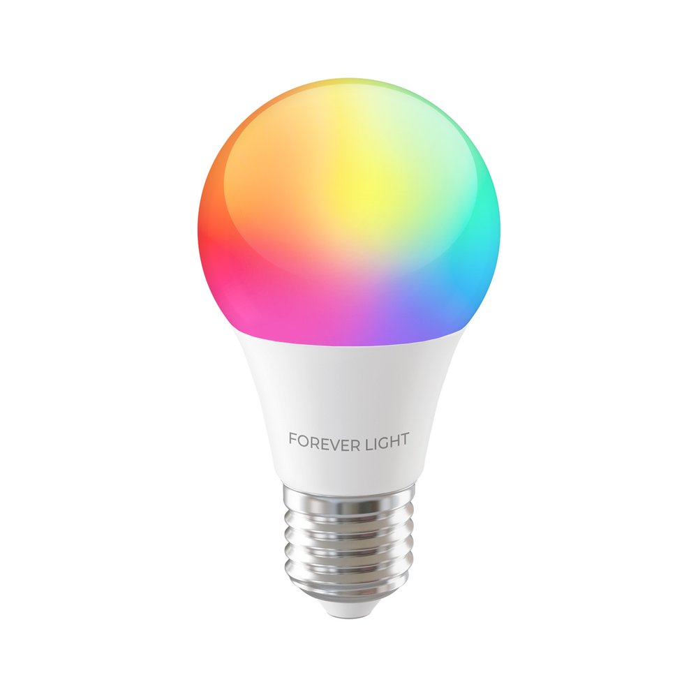 Telforceone Forever Light LED Bulb RGB E27 A60 8W 850lm 4000K class F