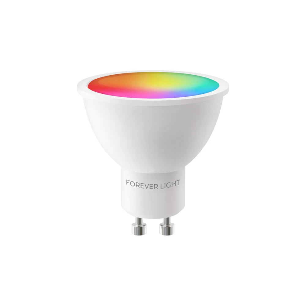 Telforceone Forever Light LED Bulb RGB GU10 4.8W 440lm 4000K class F