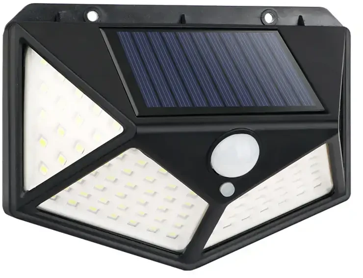 SUNARI saulės lempa LED FLS-65 100*SMD PIR 6W 480lm 6000K 1200mAh Li-Ion Forever Light