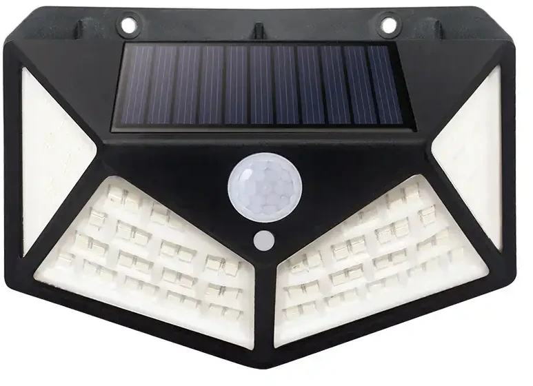SUNARI saulės lempa LED FLS-65 100*SMD PIR 6W 480lm 6000K 1200mAh Li-Ion Forever Light