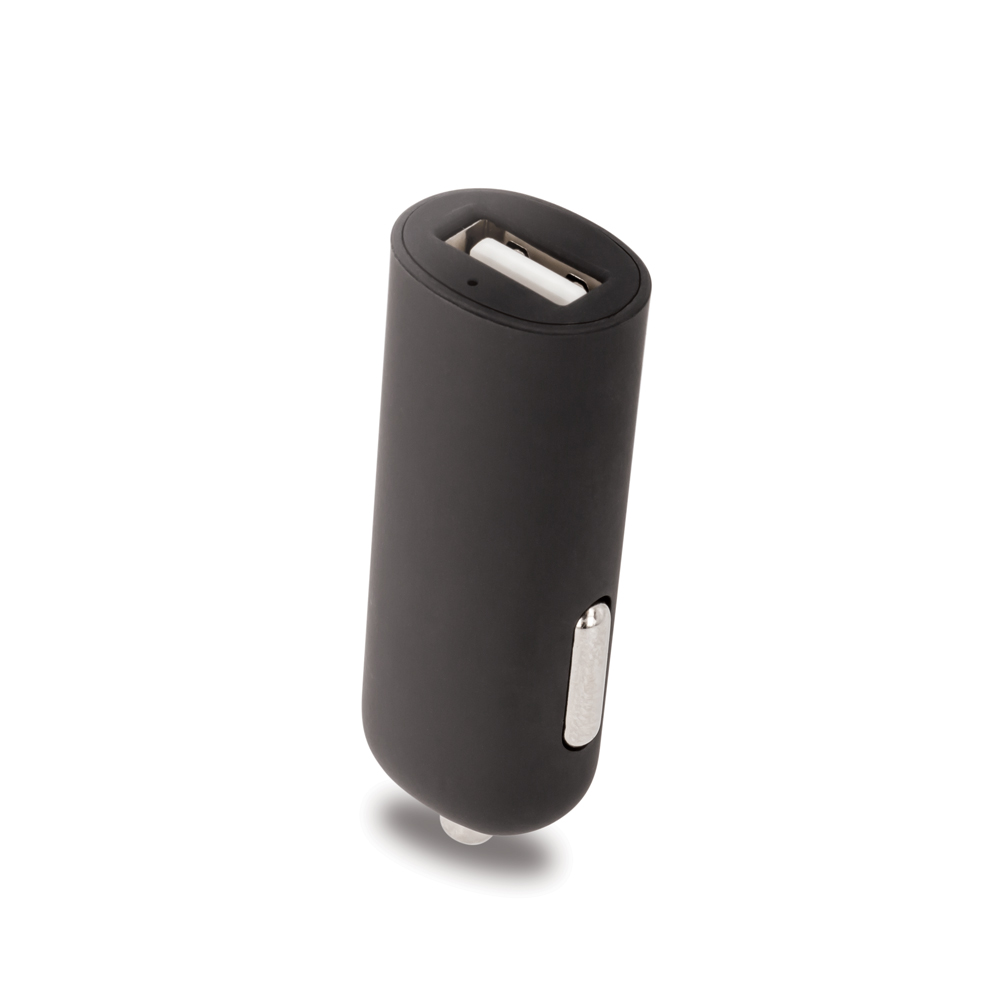 Forever M02 automobilinis įkroviklis 1x USB 2A juodos spalvos + Lightning kabelis