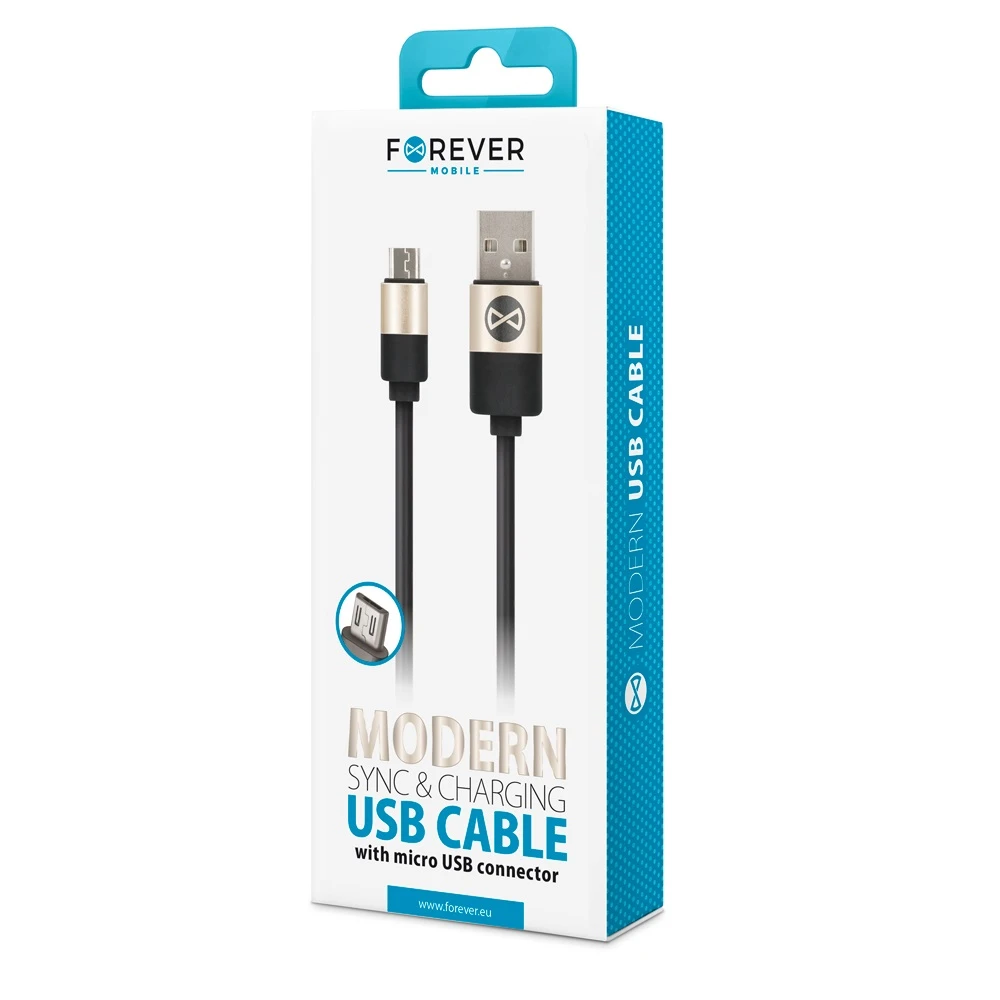 Forever Laidas "Modern" micro-USB, 1m 2A