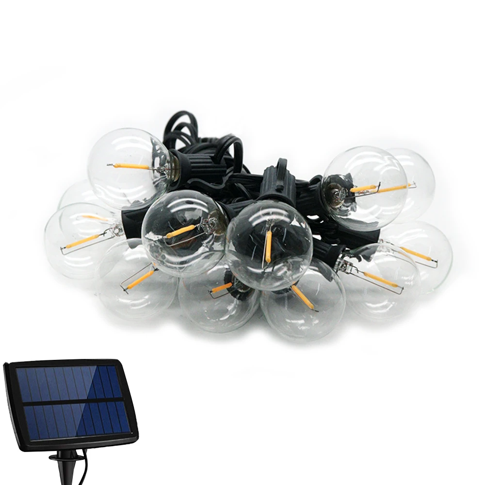 Forever TelForceone Saulės girlianda 5,5 m + 10 LED lempučių, skaidrus E12 G40 IP44