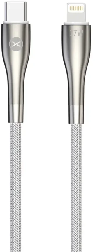 Baseus Forever Sleek laidas USB-C – Lightning 1,0 m 27W baltas