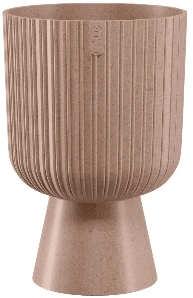Vazonas FORM PLASTIC Keli Mika Eco Wood 18cm Rudas