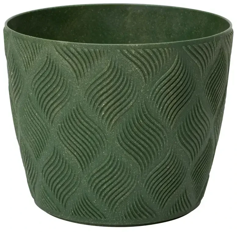 FORM PLASTIC Gėlių vazonas Flow Petit Eco 19cm, žalias