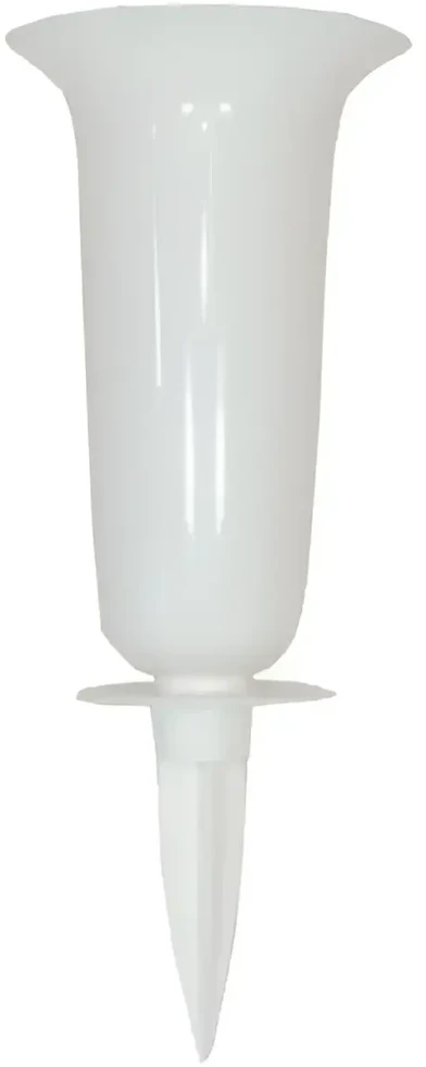 FORM PLASTIC Gėlių vazonas-vaza Dama 1, balta