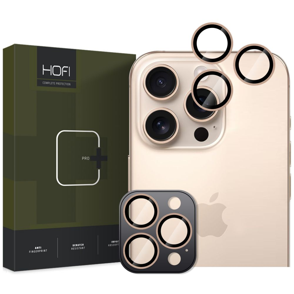 Kameros apsauga iPhone 16 Pro / 16 Pro Max Hofi CamRing Pro+ Dester Titanium
