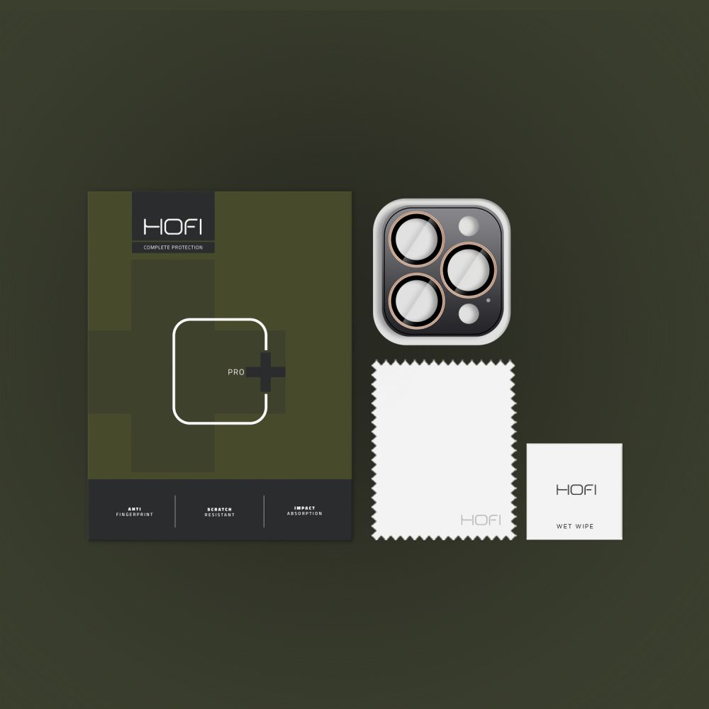 Kameros apsauga iPhone 16 Pro / 16 Pro Max Hofi CamRing Pro+ Dester Titanium