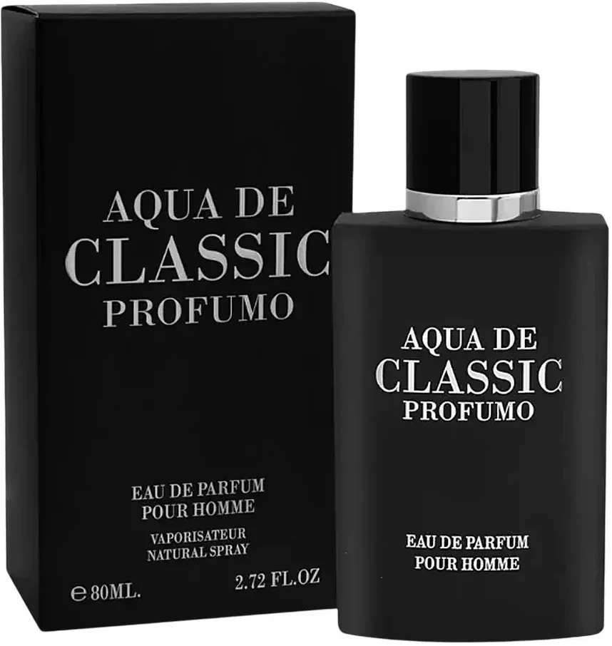 Fragrance World Aqua de Classic Profumo EDP parfumuotas vanduo vyrams, 80 ml