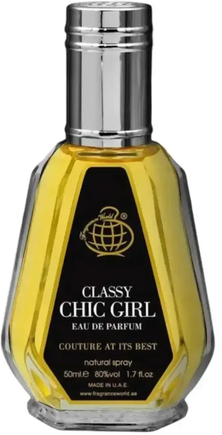 Fragrance World Classy Chic Girl EDP parfumuotas vanduo moterims, 50 ml