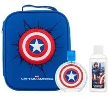Fragrances For Children "Marvel Captain America" tualetinis vanduo su purškikliu 100 ml, 3 dalių rinkinys