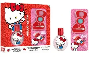 Fragrances For Children EP Line Hello Kitty - EDT 30 ml + lūpų blizgis + akių šešėliai