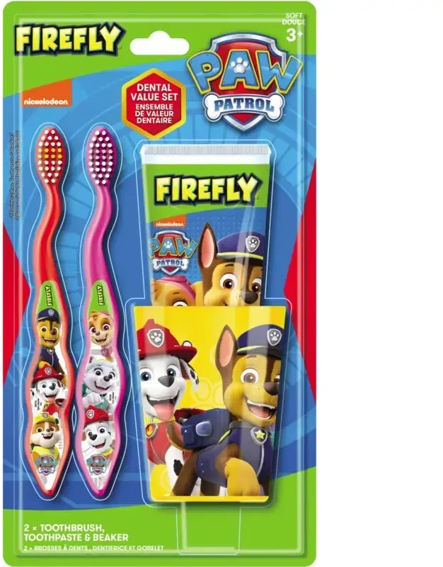 Nickelodeon Paw Patrol dantų šepetėlių rinkinys