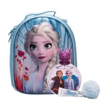 3 dalių rinkinys Disney Frozen II Backpack Eau De Toilette Purškiklis, 100ml