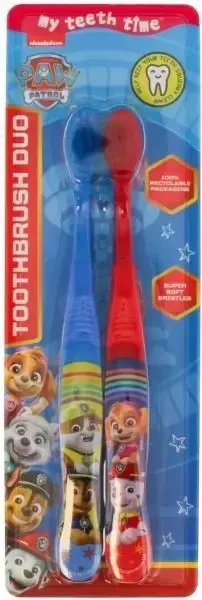 Nickelodeon Paw Patrol Dantų šepetėlis Duo Dantų šepetėlis
